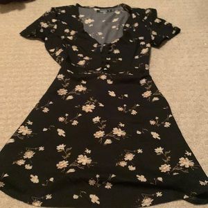 floral mini dress